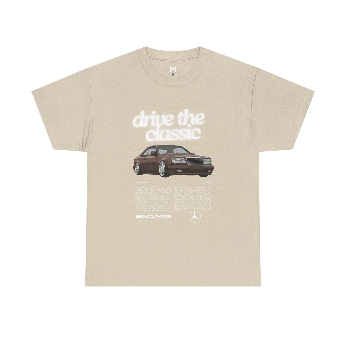 Vintage Retro Unisex Tee - MB W124 Classic