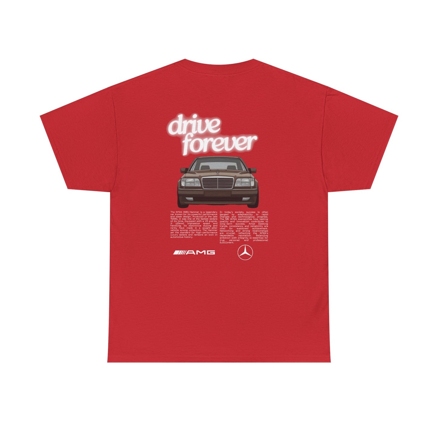 Vintage Retro Unisex Tee - MB W124 Classic