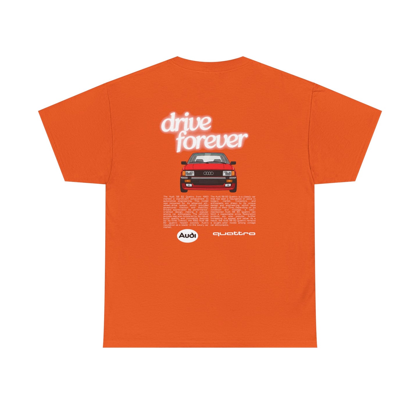 Audi 80 B2 Quattro T-Shirt