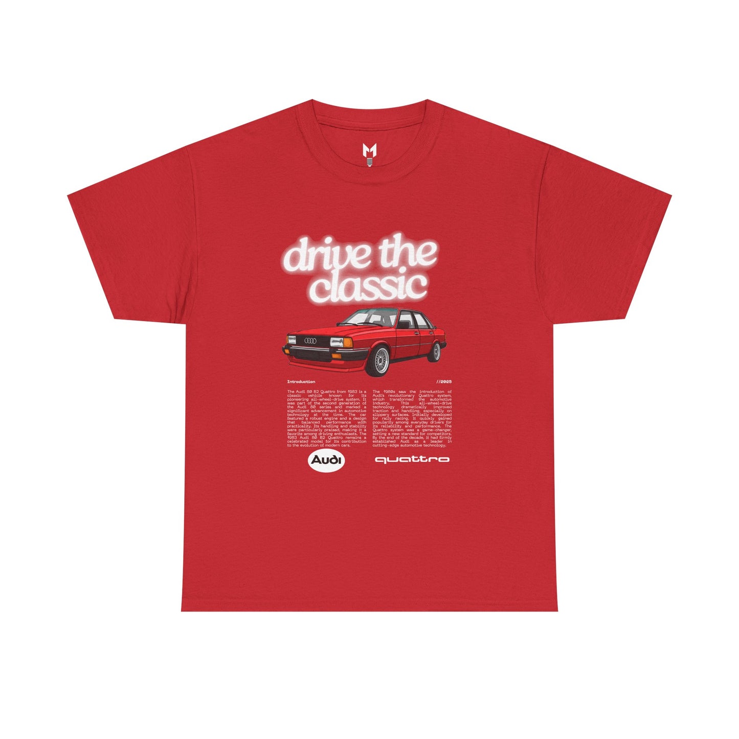 Audi 80 B2 Quattro T-Shirt