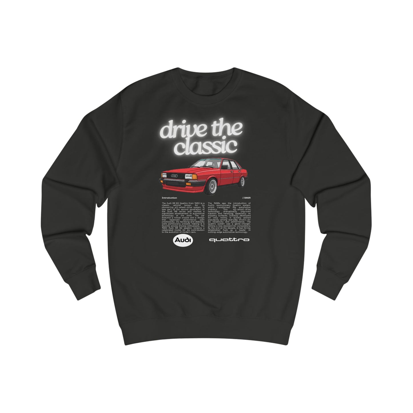 Audi 80 B2 Quattro Sweatshirt