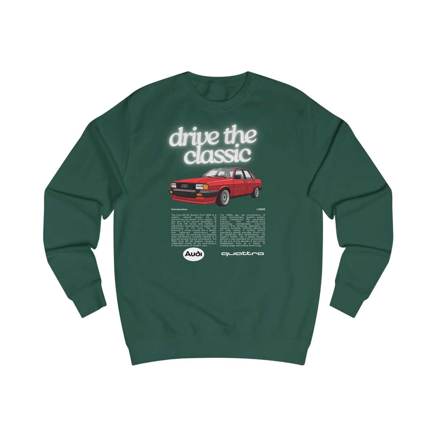 Audi 80 B2 Quattro Sweatshirt