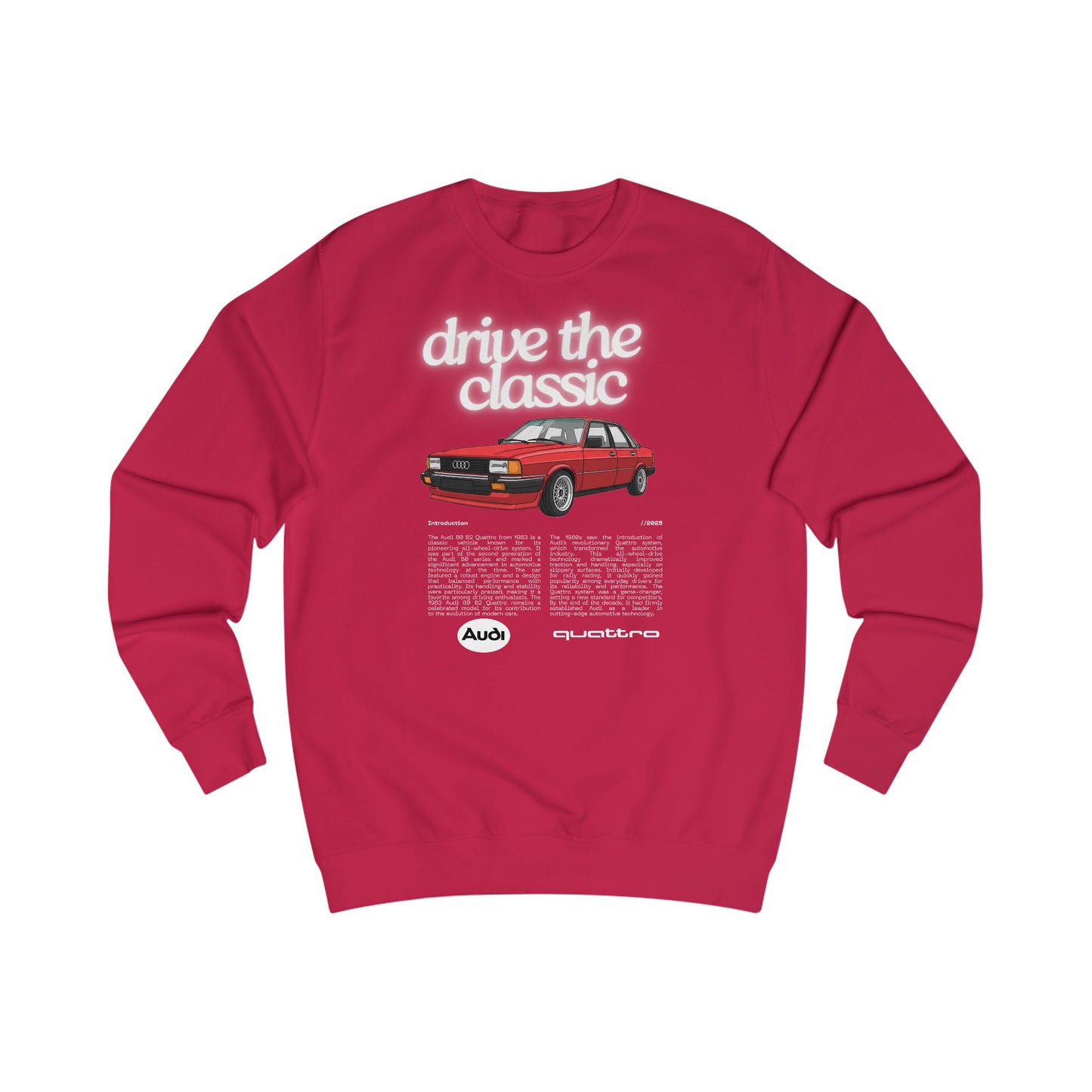 Audi 80 B2 Quattro Sweatshirt