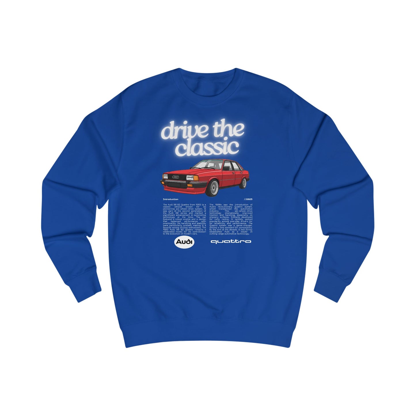 Audi 80 B2 Quattro Sweatshirt