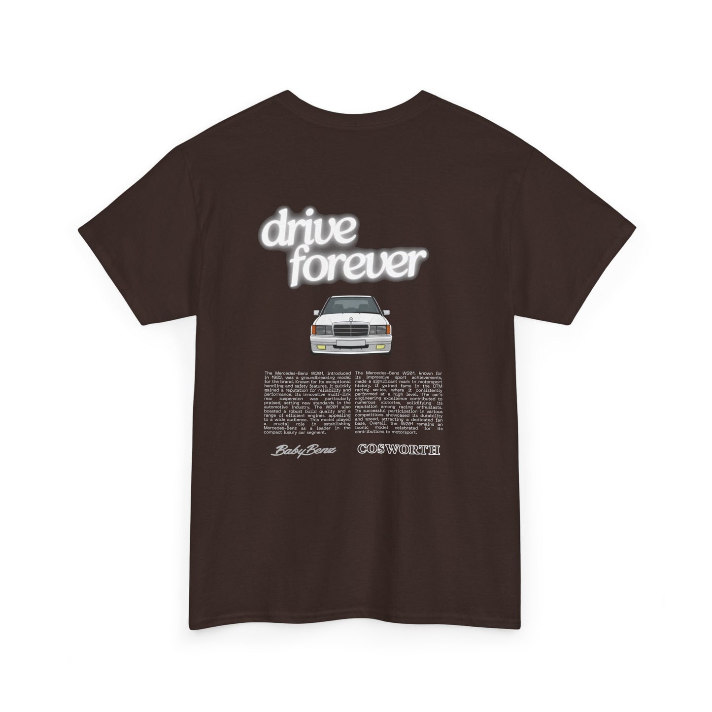 Vintage Retro Unisex Tee - Classic w201 Design