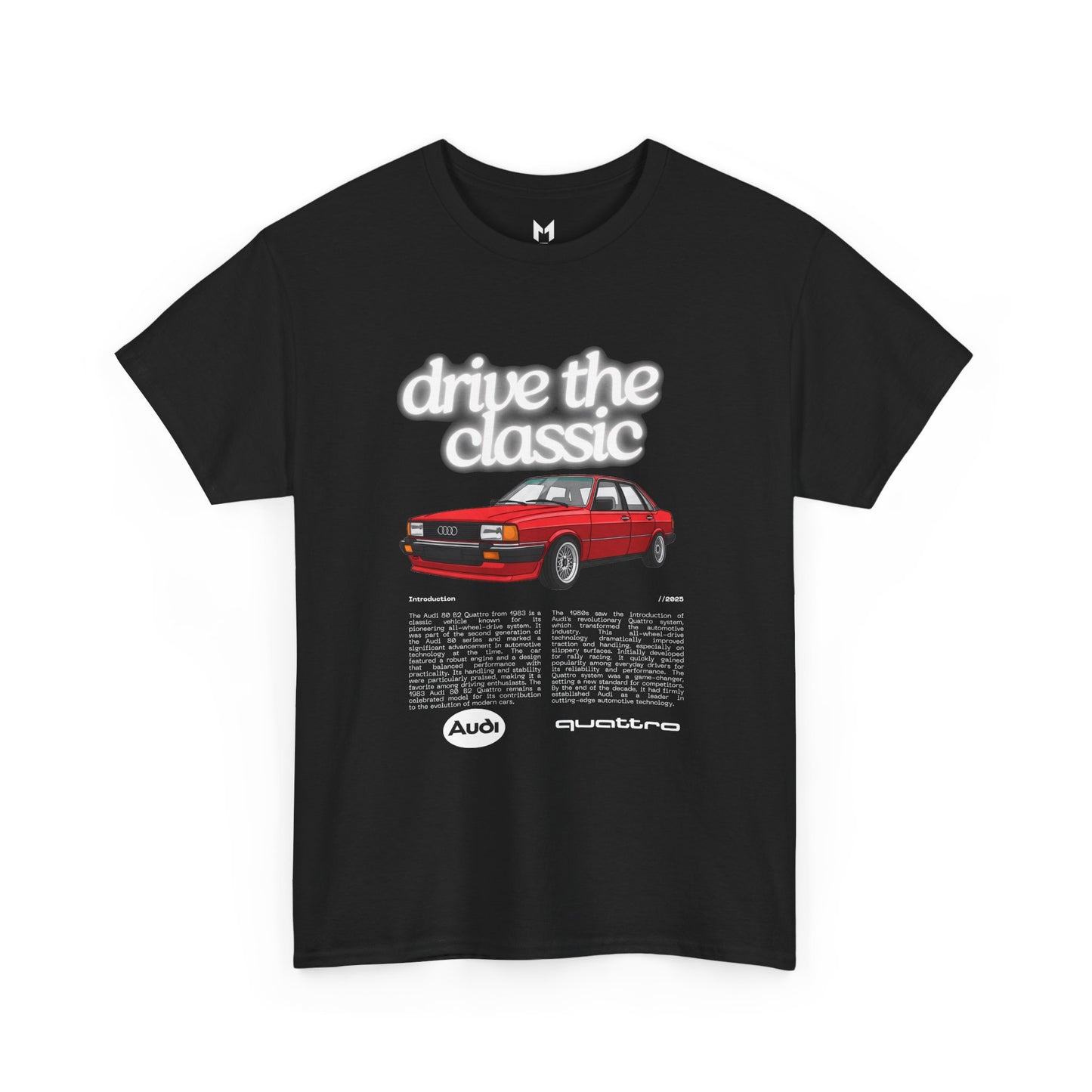 Audi 80 B2 Quattro T-Shirt