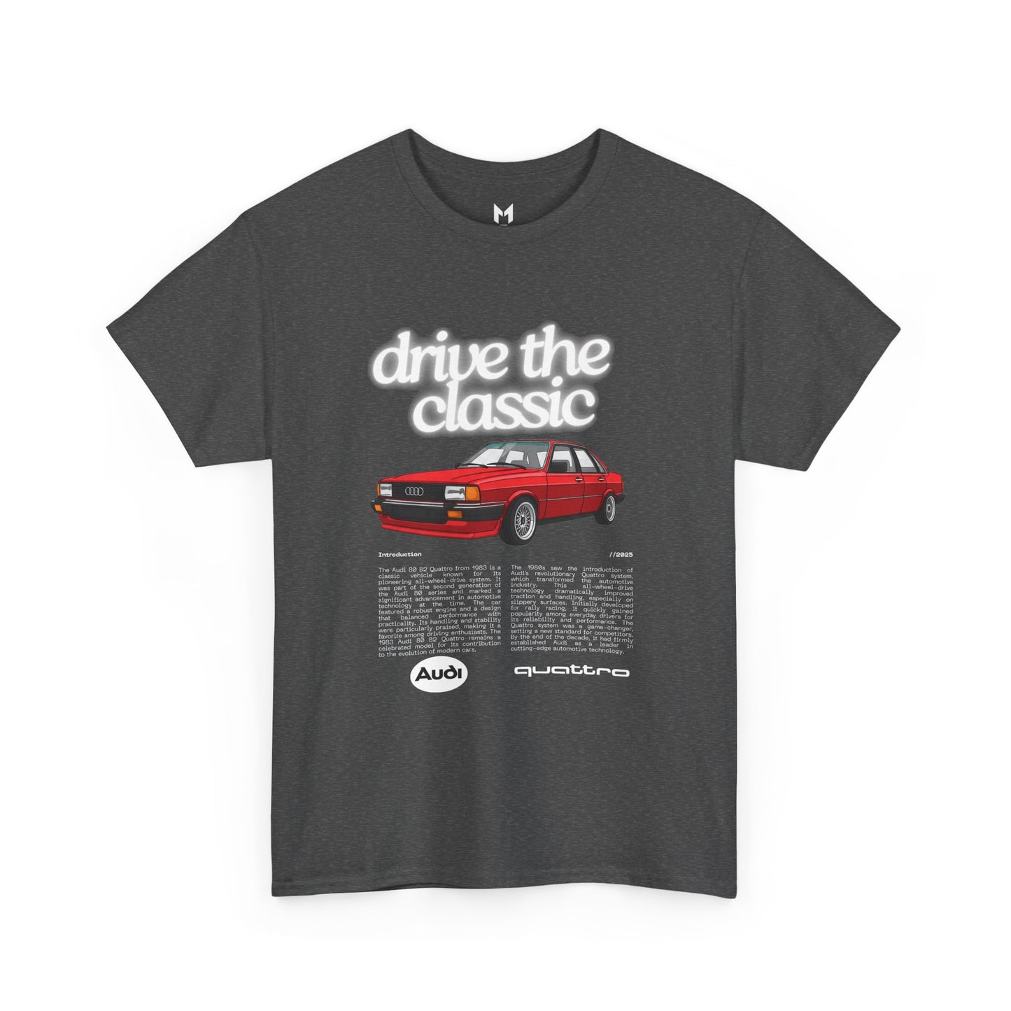 Audi 80 B2 Quattro T-Shirt