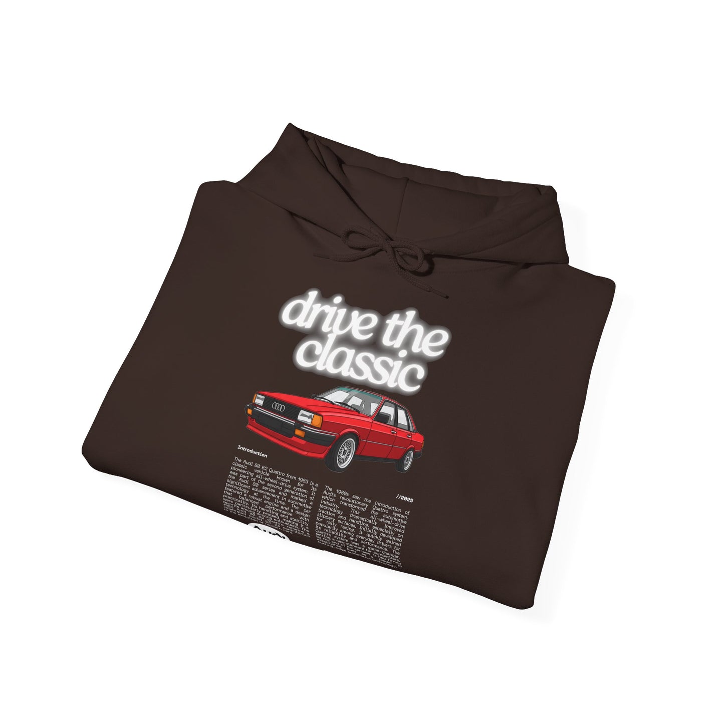 Audi 80 B2 Quattro Hoodie - Unisex Sweatshirt