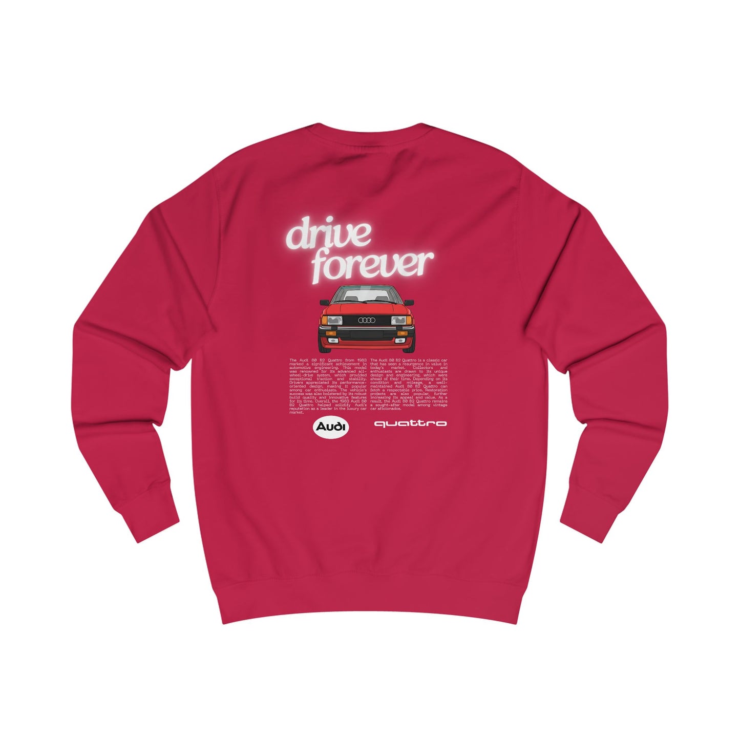 Audi 80 B2 Quattro Sweatshirt