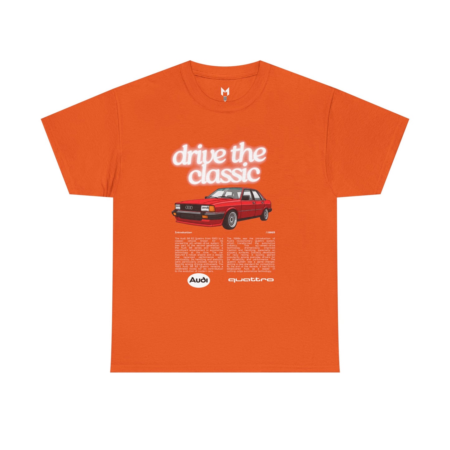Audi 80 B2 Quattro T-Shirt