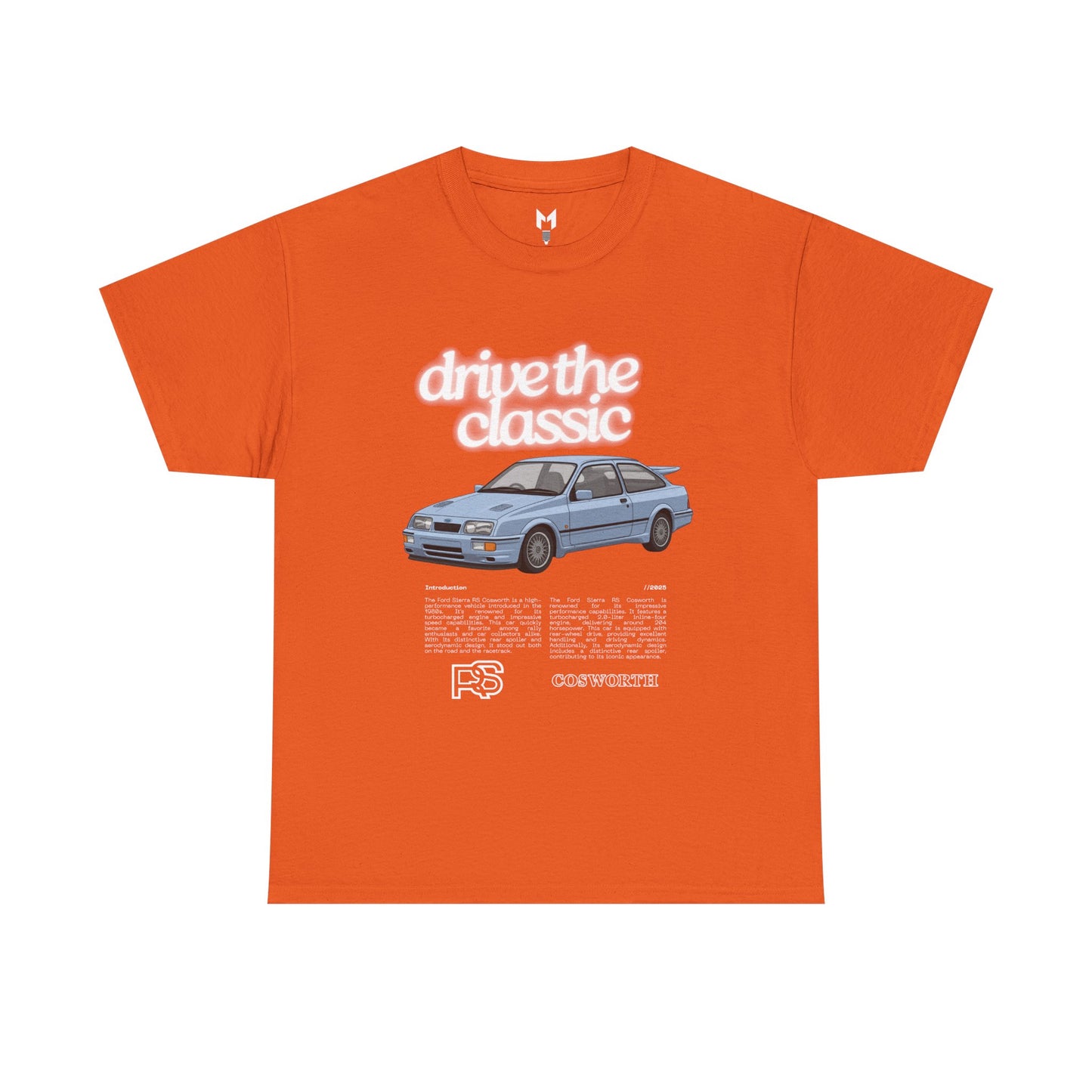 Vintage Ford Sierra RS Cosworth Unisex Tee