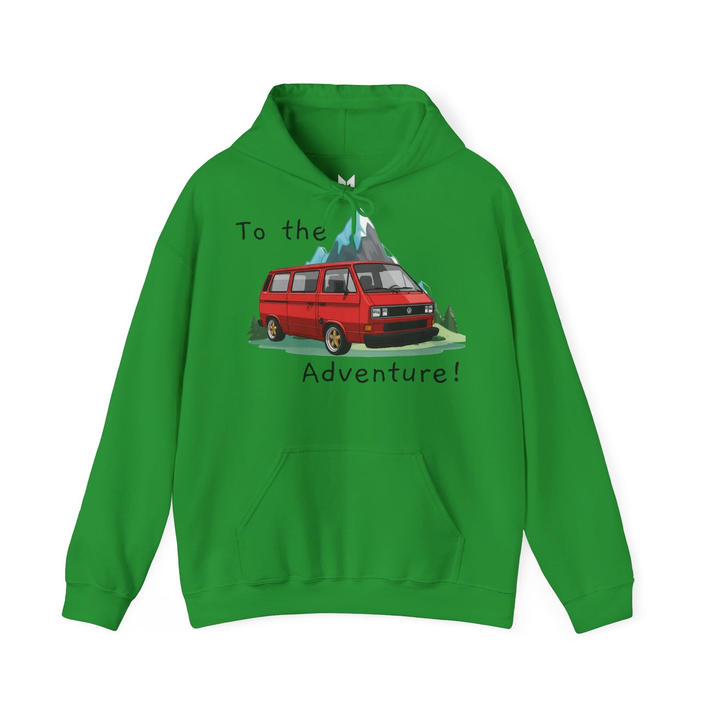Van Trip Retro Mountain Hooded Sweatshirt