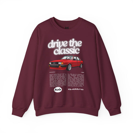 Vintage Audi 80 B2 Crewneck Sweatshirt