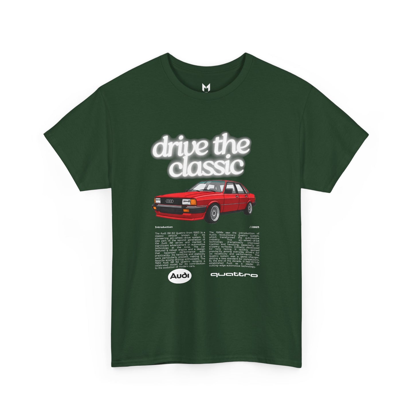 Audi 80 B2 Quattro T-Shirt