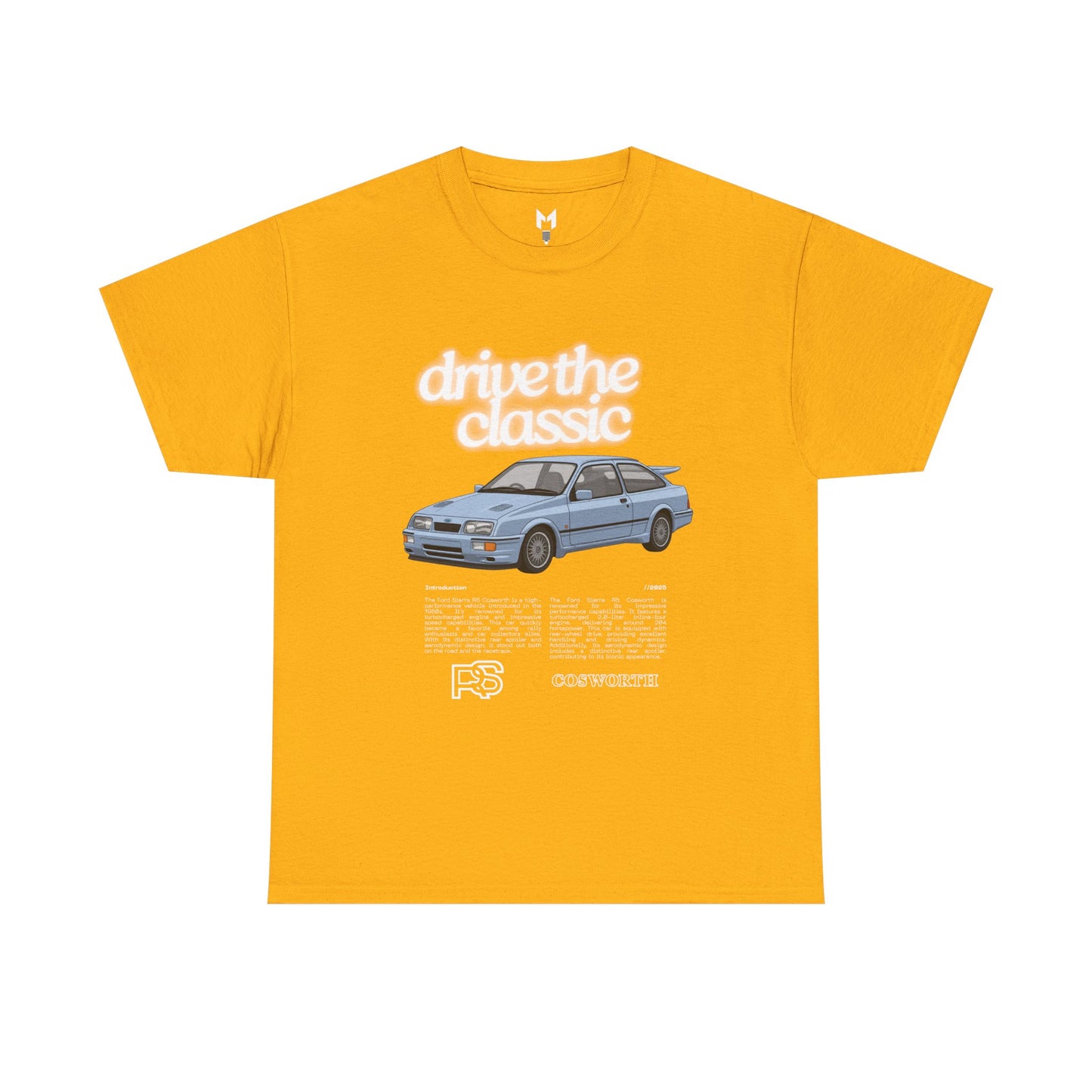 Vintage Ford Sierra RS Cosworth Unisex Tee