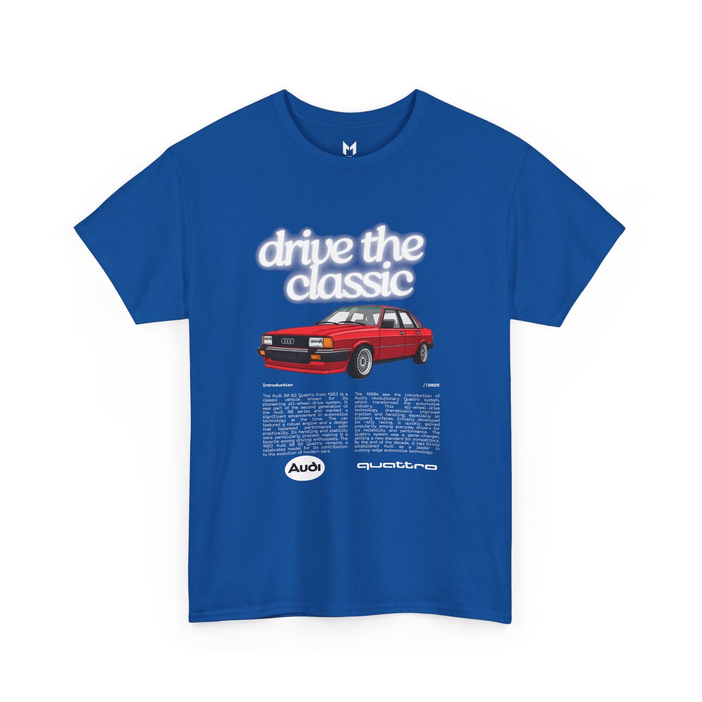 Audi 80 B2 Quattro T-Shirt