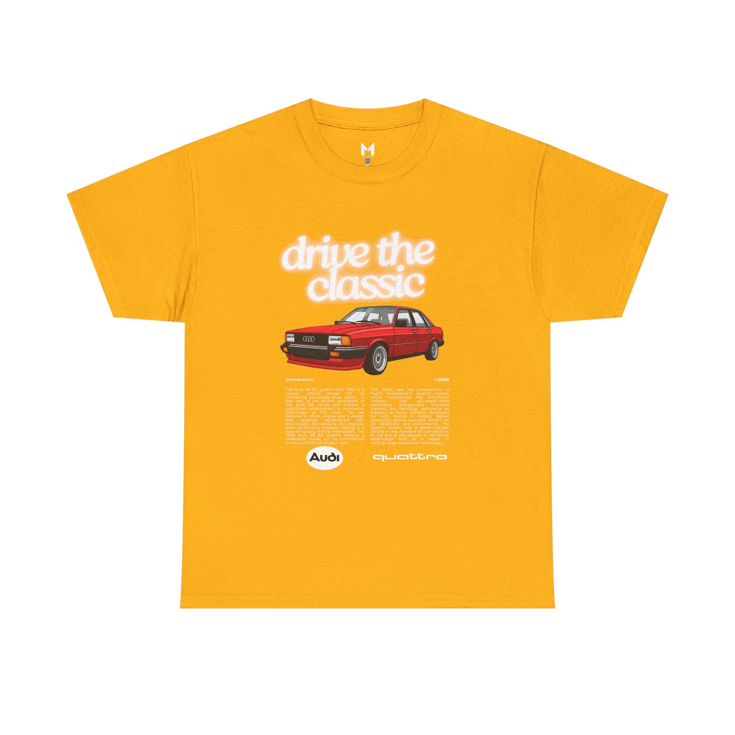 Audi 80 B2 Quattro T-Shirt