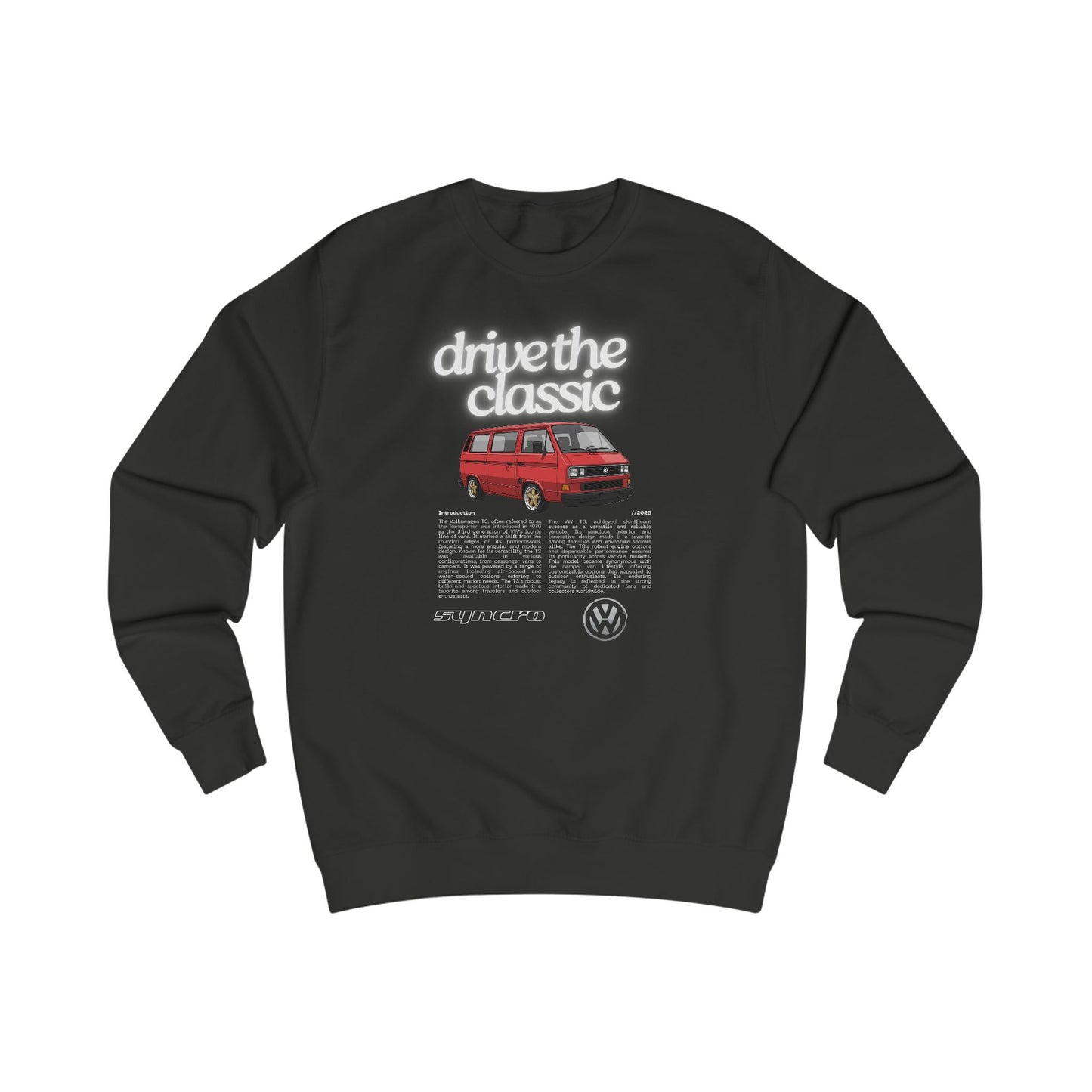 Vintage VW T3 Retro Unisex Sweatshirt