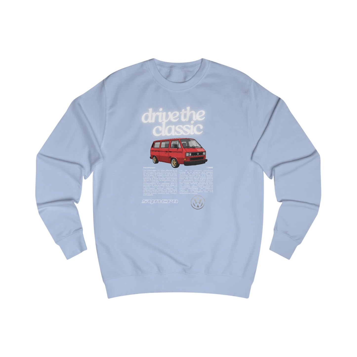 Vintage VW T3 Retro Unisex Sweatshirt