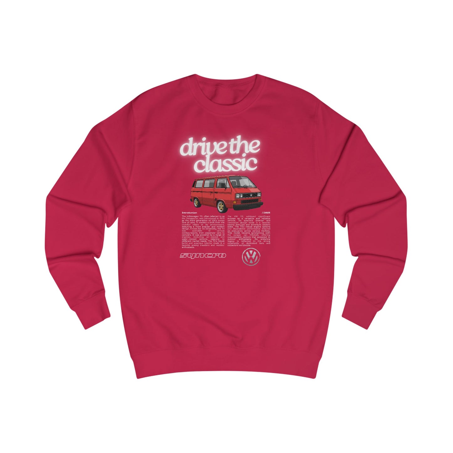 Vintage VW T3 Retro Unisex Sweatshirt