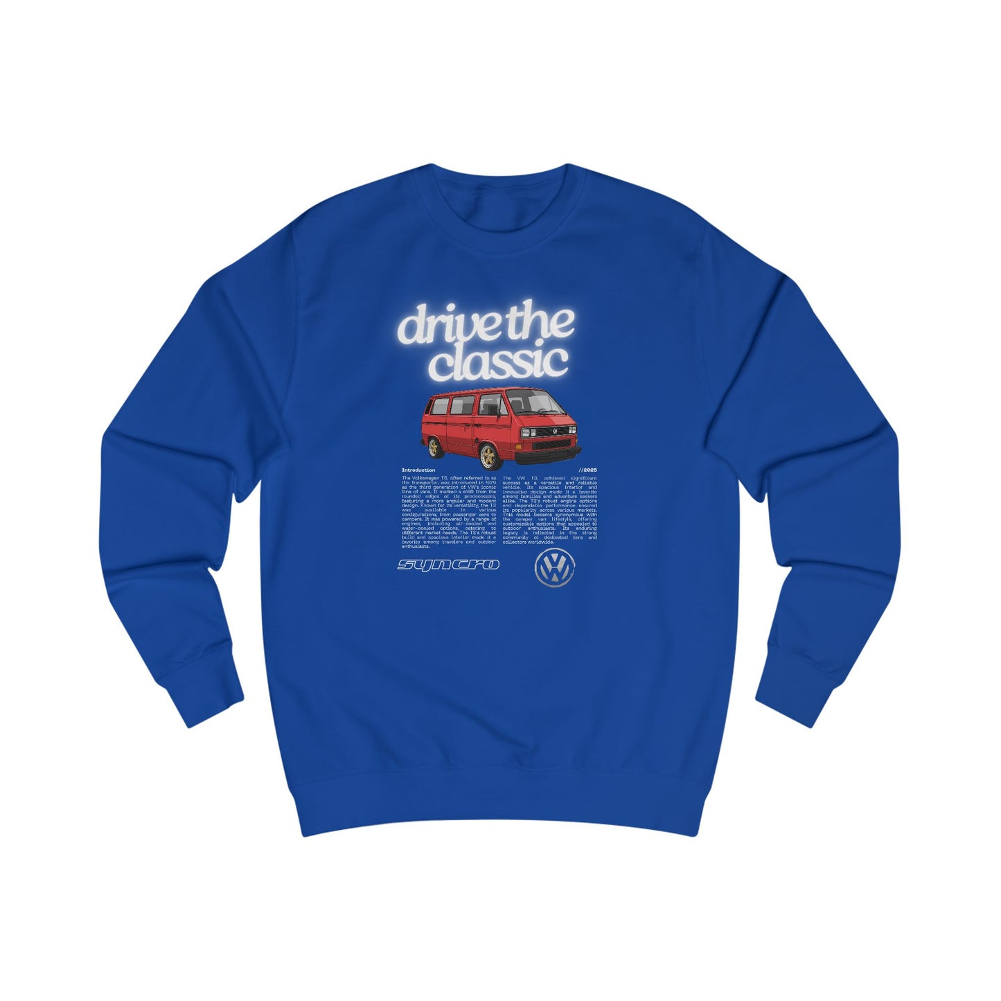 Vintage VW T3 Retro Unisex Sweatshirt