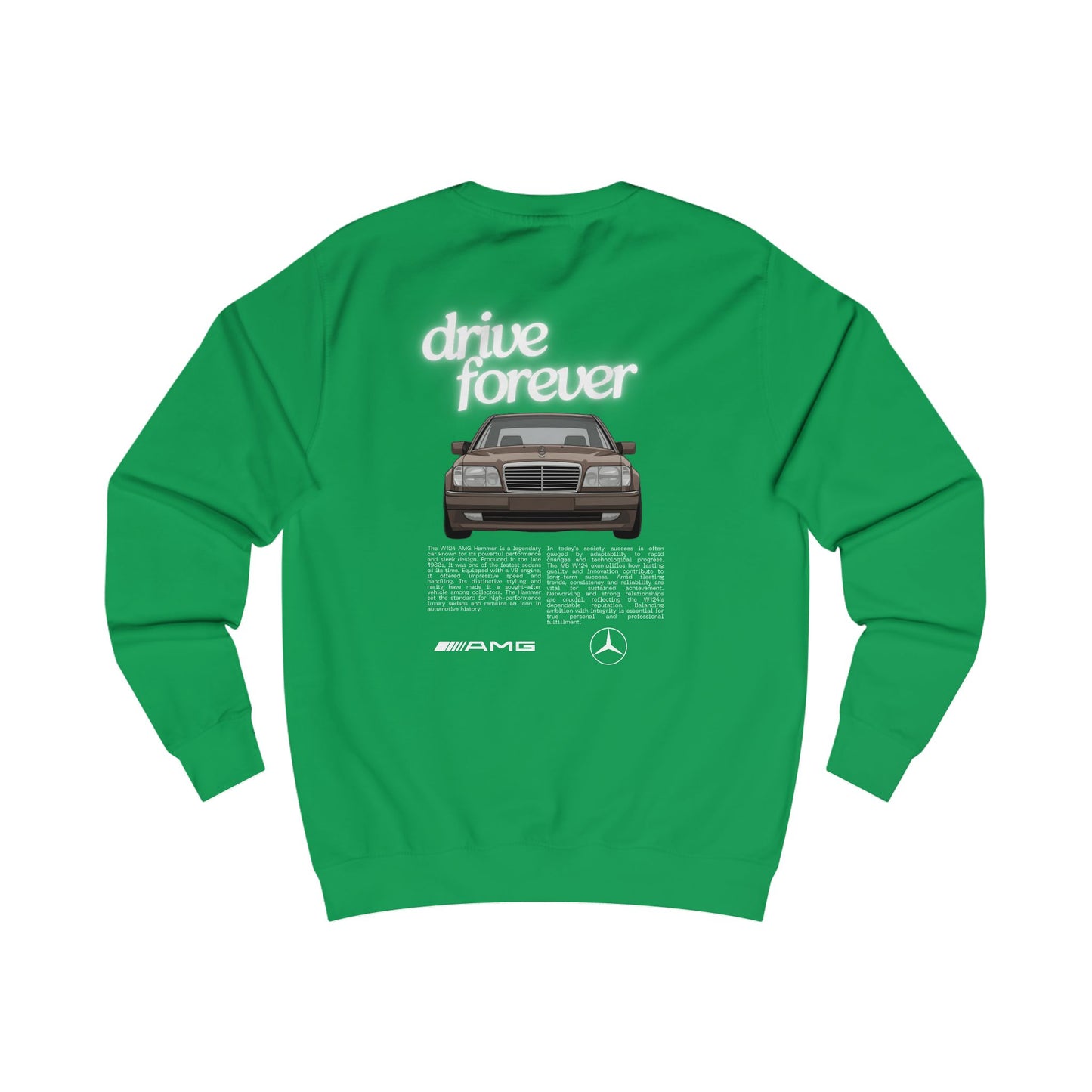 Vintage Classic Unisex Sweatshirt - MB W124 Coupe Retro Design