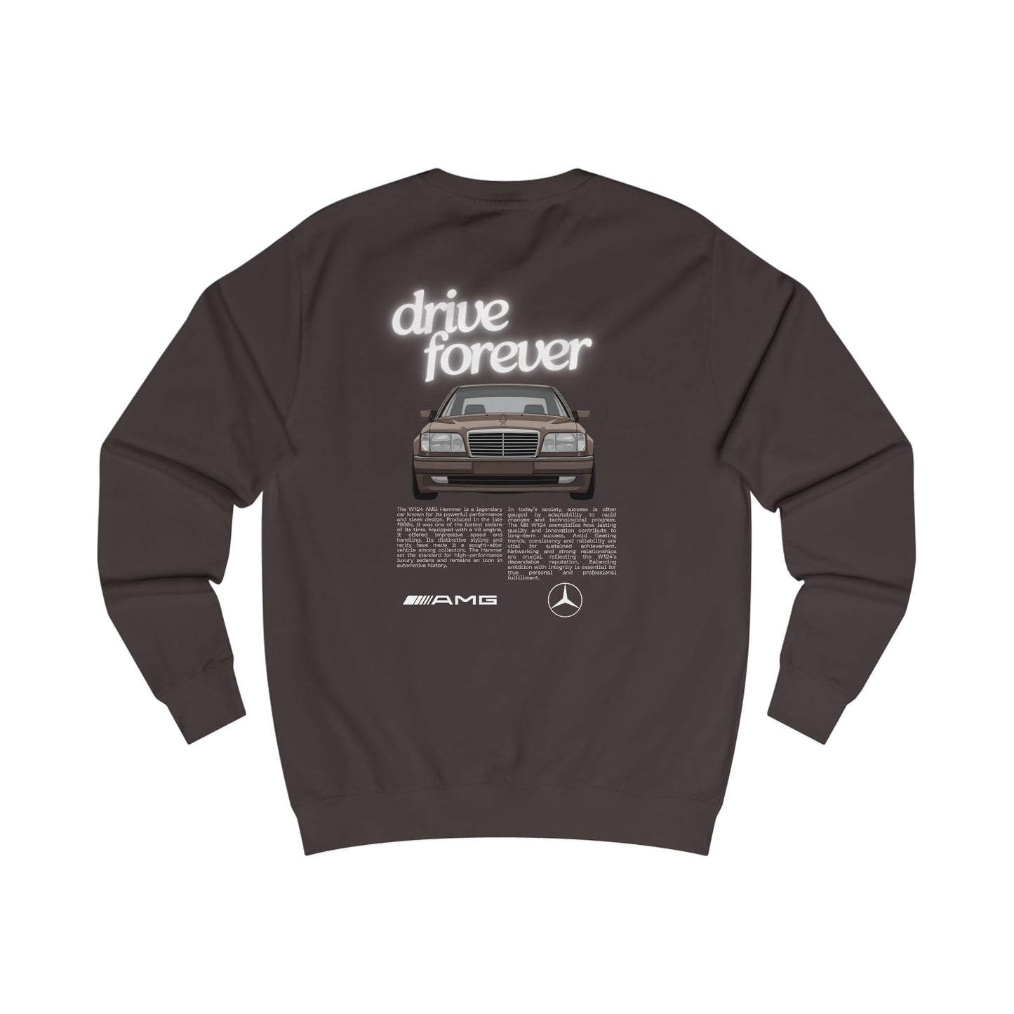 Vintage Classic Unisex Sweatshirt - MB W124 Coupe Retro Design