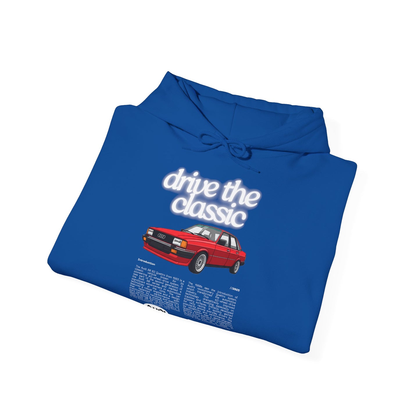 Audi 80 B2 Quattro Hoodie - Unisex Sweatshirt